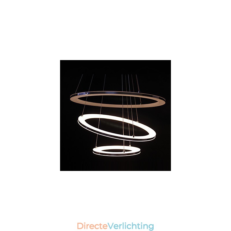Moderne hanglamp 3 ringen hanglamp acryl