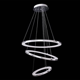 Moderne hanglamp 3 ringen hanglamp acryl