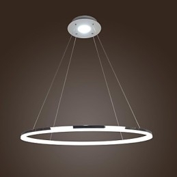 Moderne, eigentijdse mini-stijl gegalvaniseerde metalen hanglamp