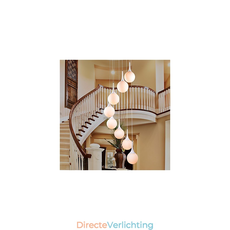 Moderne, eigentijdse Globe Electroplated hanglamp