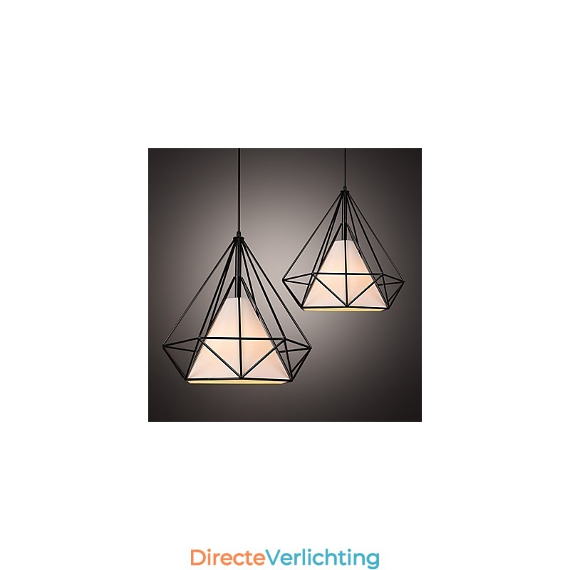 Loft Industrieel Wind Herstellend Oude Manieren Smeedijzeren Lampen Lantaarns Vogelkooi Kroonluchter