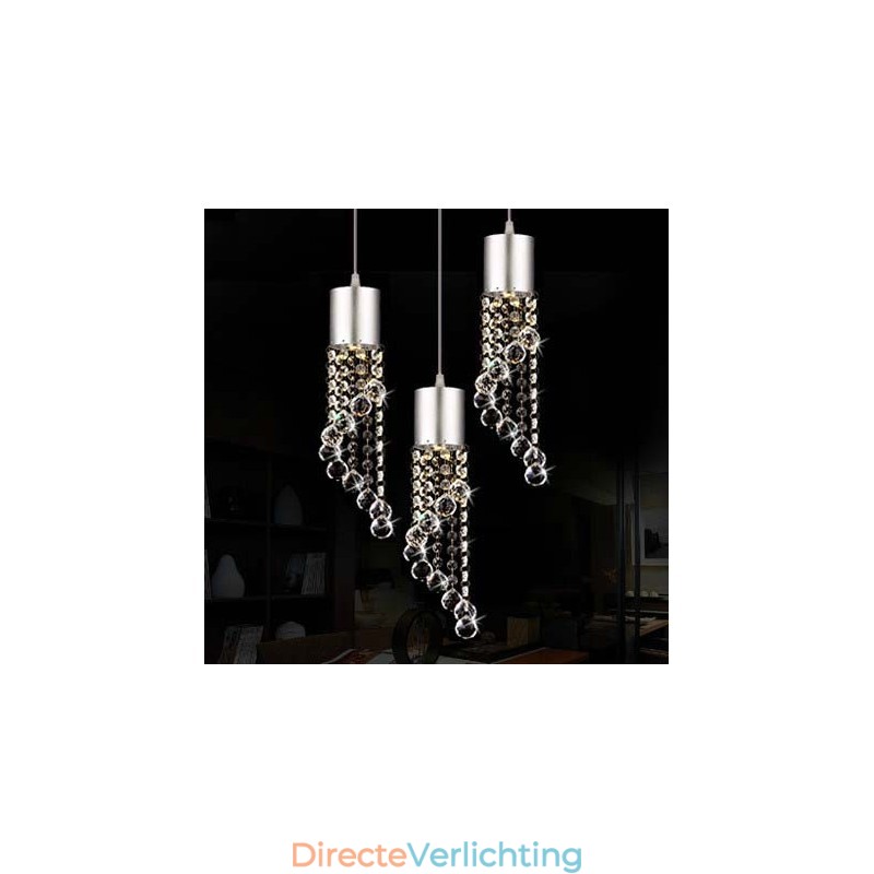 Moderne, eigentijdse schilderij hanglamp