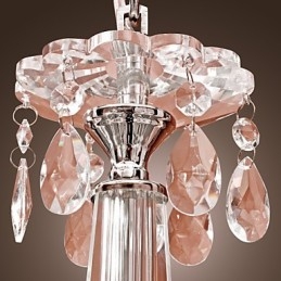 Kroonluchter Kristal Modern 2 Lagen Woonkamer 12 Lampen