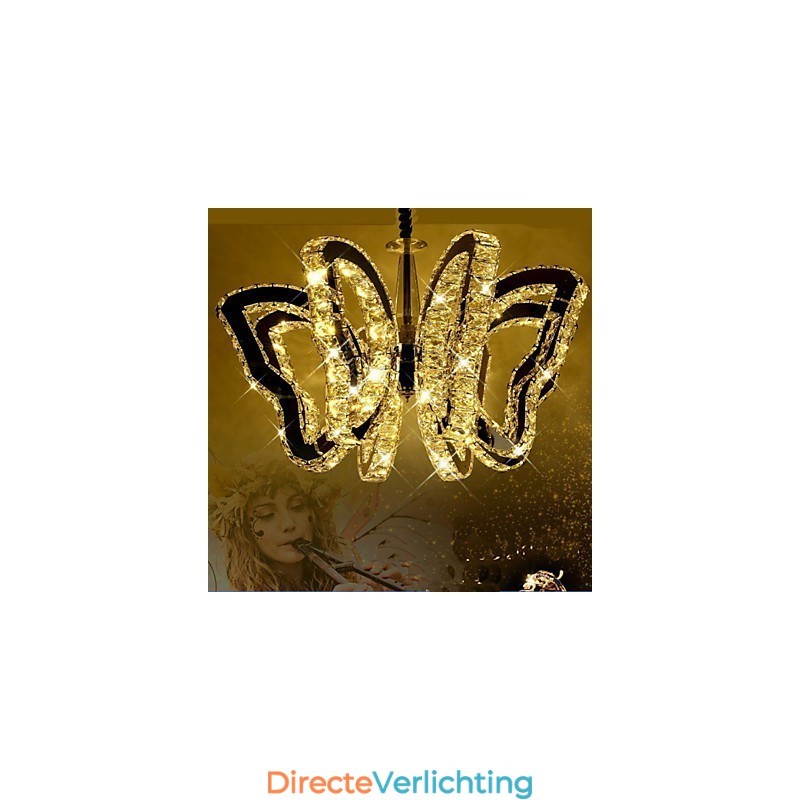 Vlinderlamp Moderne Luxe Kristallen Lamp 8