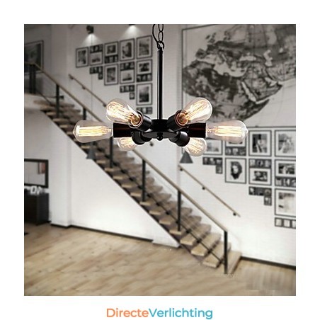 Edison Retro Licht Kroonluchter Edison Retro Licht Kroonluchter