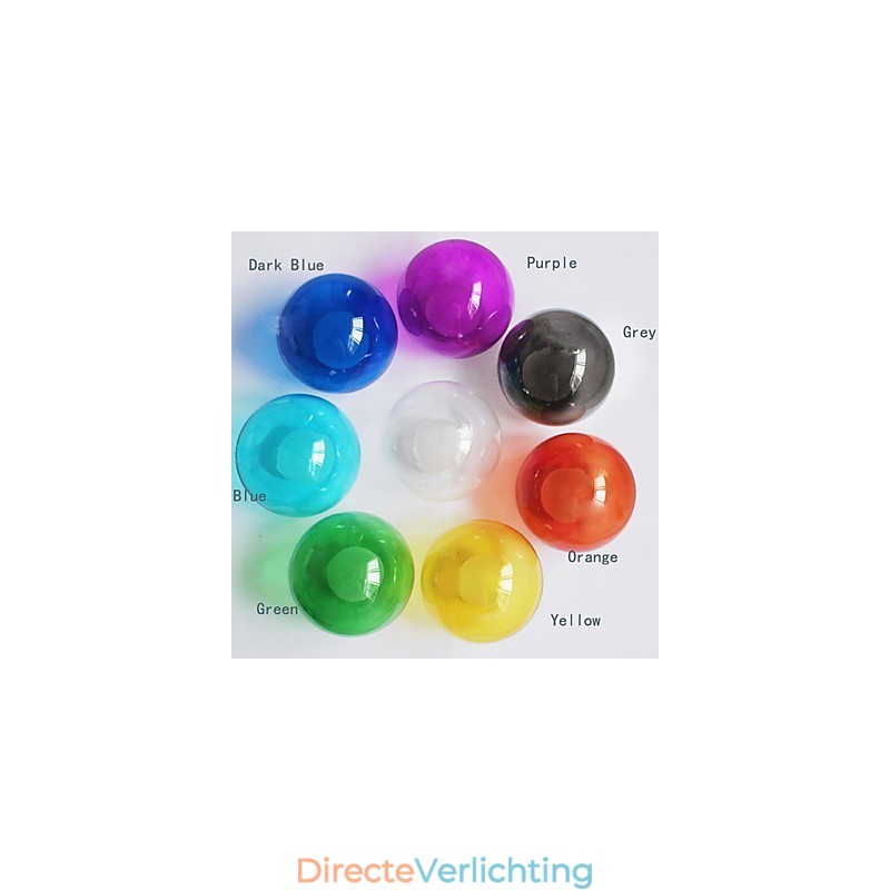 Moderne Bubble Globe gekleurde glazen hanglamp met 19 lampen