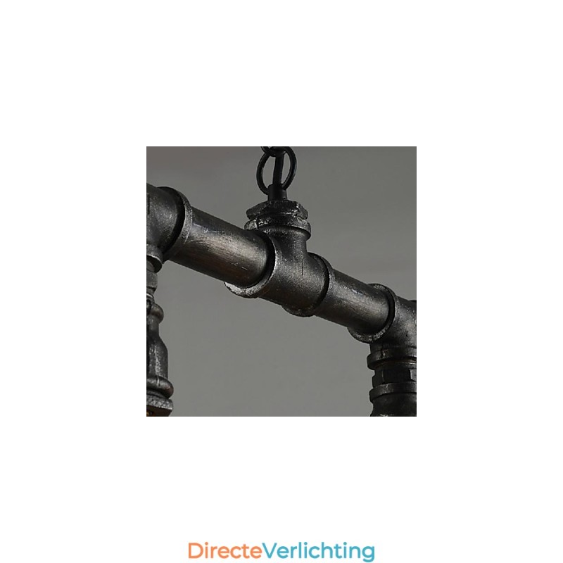 Traditionele Klassieke Vintage Lantaarn Landelijk Retro Mini Stijl Schilderij Metalen Hanglamp Eetkamer