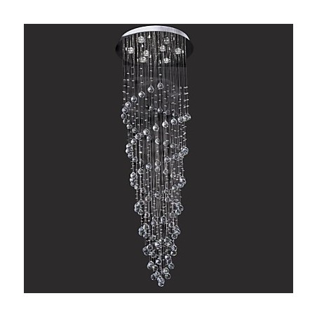 Moderne eigentijdse kristalchroom metalen inbouw Moderne eigentijdse kristalchroom metalen inbouw