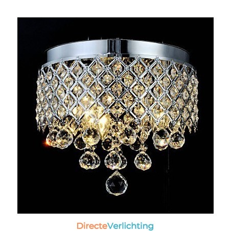 Traditionele klassieke kristalchroom metalen inbouw Traditionele klassieke kristalchroom metalen inbouw