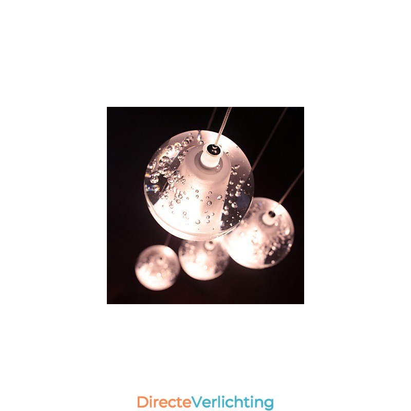 Moderne hanglamp Hanglamp Verlichting G4 Retrofit Chrome Plating Kristal voor Trapverlichting
