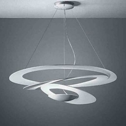 Moderne, eigentijdse metalen hanglamp