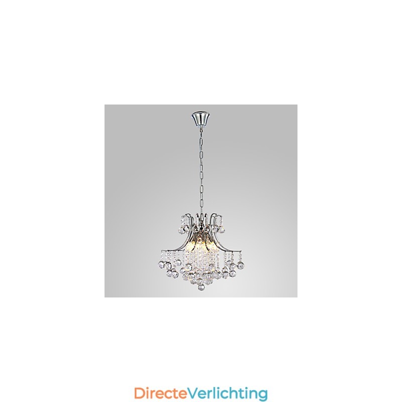 Hanglamp Luxe Moderne Kristal Woonkamer 6 Lampen