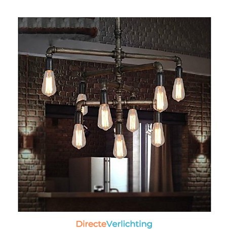 Traditionele klassieke vintage retro lantaarn land schilderij metalen hanglamp Traditionele klassieke vintage retro lantaarn land schilderij metalen hanglamp