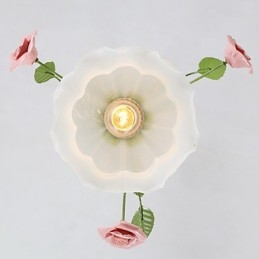 Valentijnsdag Tuin Bloemen En Planten Absorberen Koepellicht