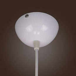 Moderne, eigentijdse, landelijke, retro, schilderij, metalen hanglamp