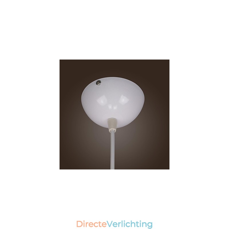 Moderne, eigentijdse, landelijke, retro, schilderij, metalen hanglamp