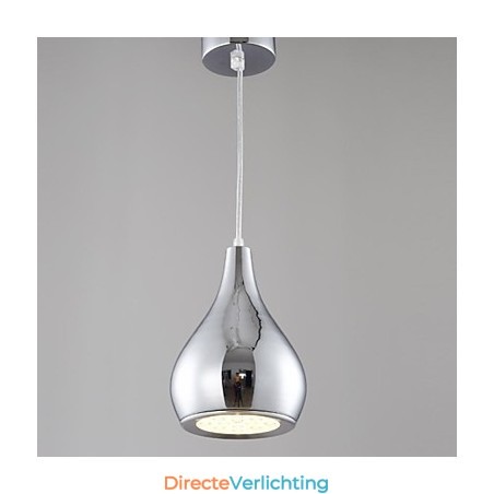 Moderne, eigentijdse Globe-gegalvaniseerde metalen hanglamp Moderne, eigentijdse Globe-gegalvaniseerde metalen hanglamp