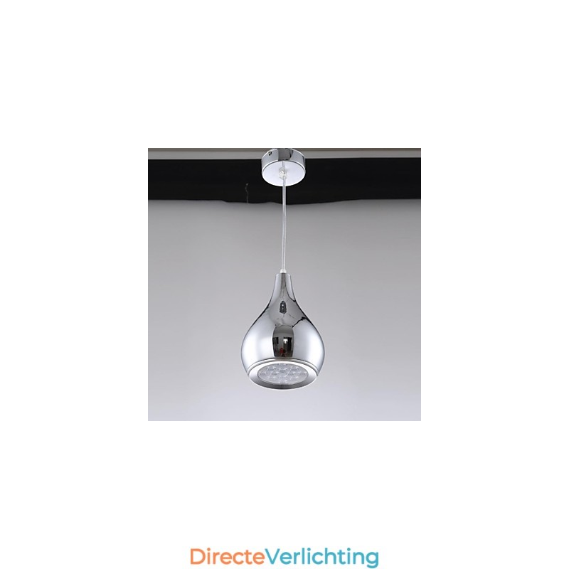 Moderne, eigentijdse Globe-gegalvaniseerde metalen hanglamp