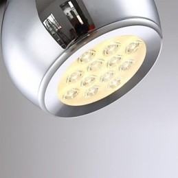 Moderne, eigentijdse Globe-gegalvaniseerde metalen hanglamp