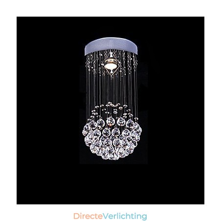 Moderne eigentijdse kristallen gegalvaniseerde metalen kroonluchter inbouw Moderne eigentijdse kristallen gegalvaniseerde metalen kroonluchter inbouw