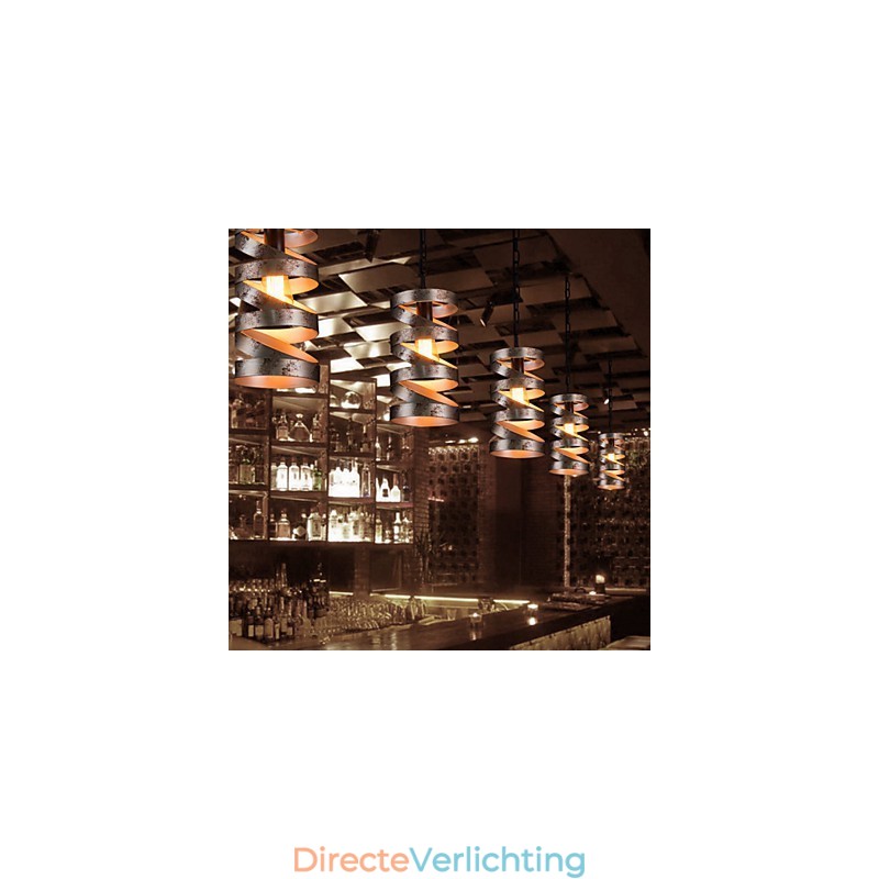 Hanglamp 1 licht Vintage Minimalistisch ijzeren schilderij