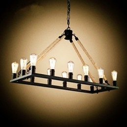 Landelijke ontwerpers schilderen metalen hanglamp