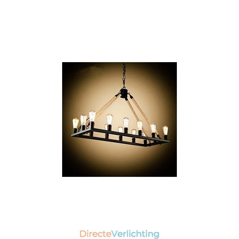 Landelijke ontwerpers schilderen metalen hanglamp