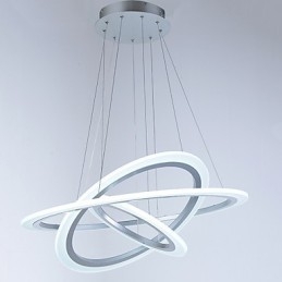 Acryl Hanglamp Lampen Kroonluchter Plafondverlichting met DIY 3 Ringen