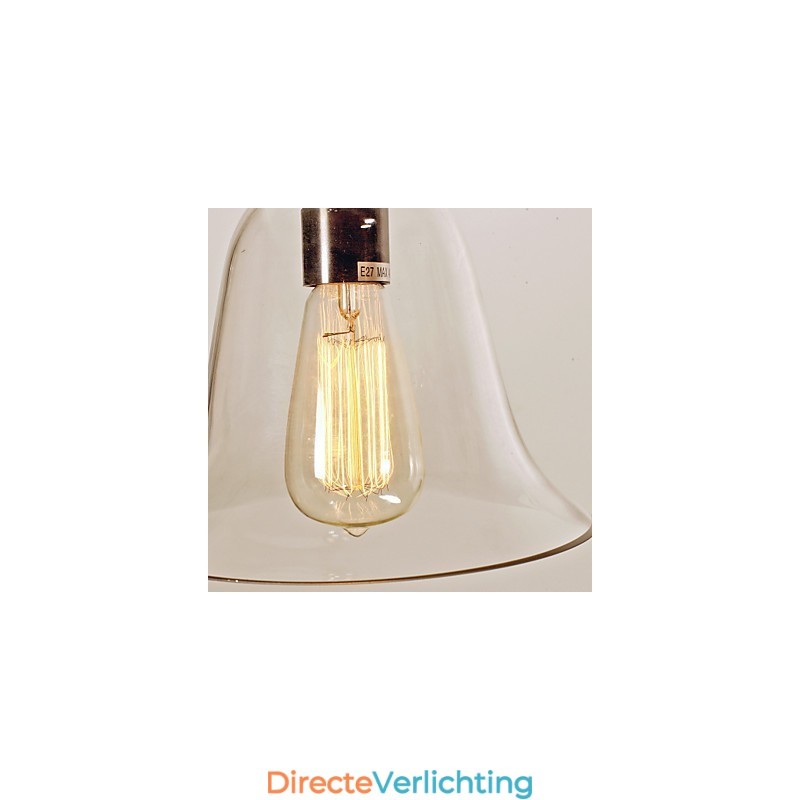 Traditionele klassieke vintage kom mini-stijl gegalvaniseerde hanglamp