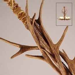 Kroonluchter Hanglamp Vintage Hars