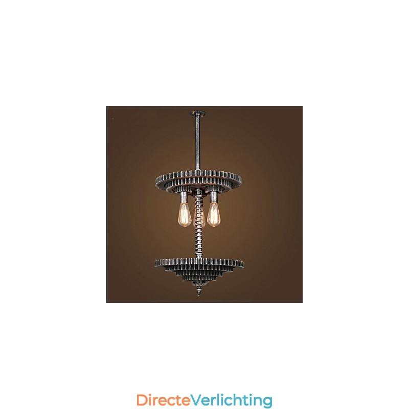 Vintage Lron kroonluchter kroonluchter creatieve mechanische uitrusting