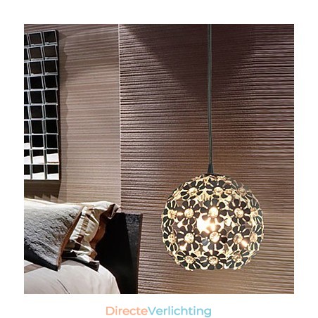 Moderne eigentijdse Globe Crystal Mini-stijl gegalvaniseerde hanglamp