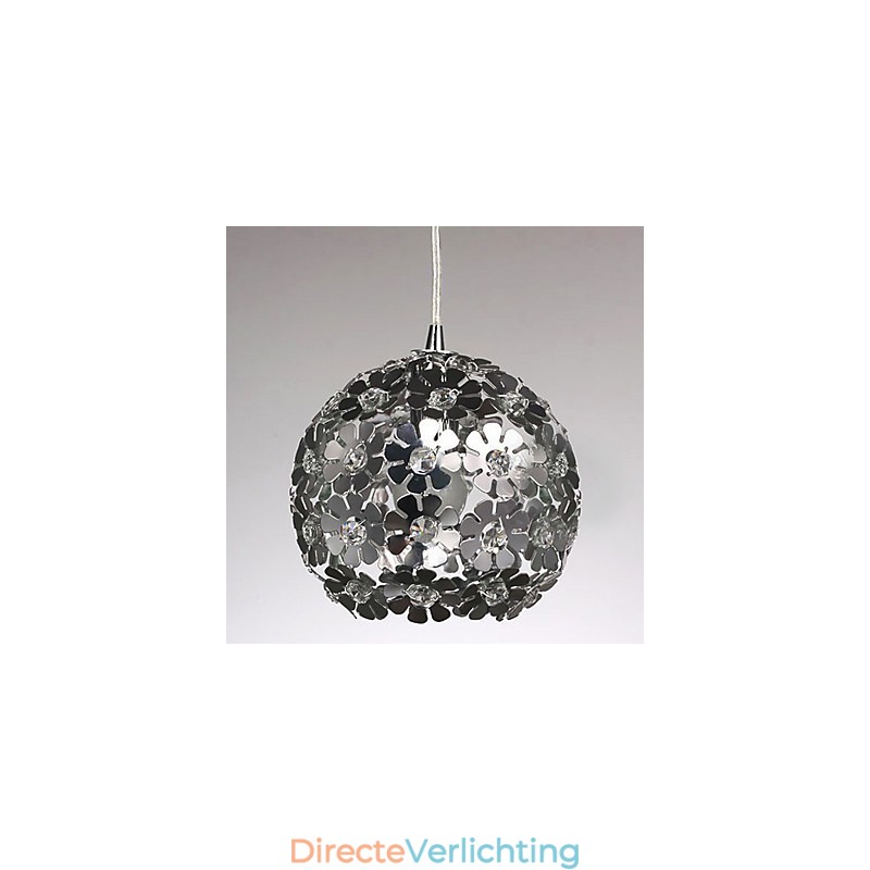 Moderne eigentijdse Globe Crystal Mini-stijl gegalvaniseerde hanglamp