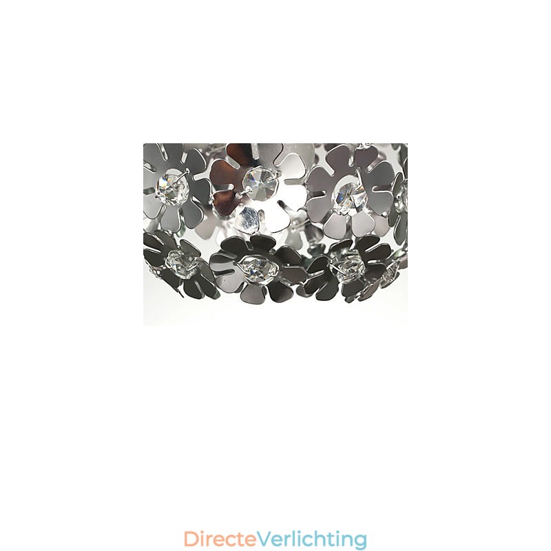 Moderne eigentijdse Globe Crystal Mini-stijl gegalvaniseerde hanglamp