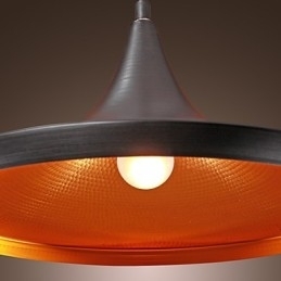 Moderne, eigentijdse retro mini-stijl schilderij hanglamp