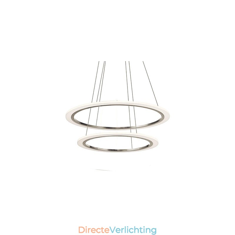 Acryl Hanglampen Plafond Hangende Kroonluchter Lichtarmaturen met 2 ringen