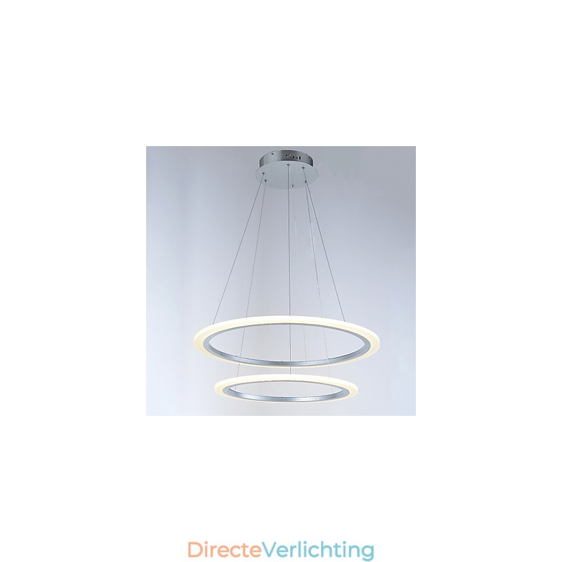 Acryl Hanglampen Plafond Hangende Kroonluchter Lichtarmaturen met 2 ringen