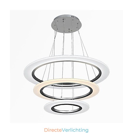 3 Ring DIY Vorm Acryl Hanglamp Plafondlampen Kroonluchter Armaturen met 3 Ring DIY Vorm Acryl Hanglamp Plafondlampen Kroonluchter Armaturen met