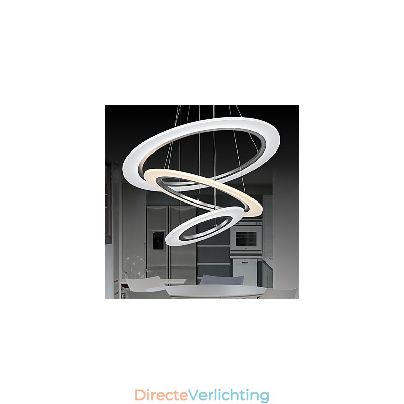 3 Ring DIY Vorm Acryl Hanglamp Plafondlampen Kroonluchter Armaturen met