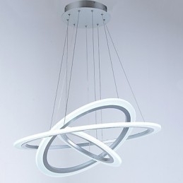 3 Ring DIY Vorm Acryl Hanglamp Plafondlampen Kroonluchterverlichting