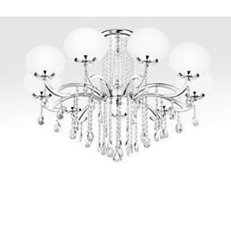 Kroonluchter Kristal Luxe Modern Wonen 9 Lampen