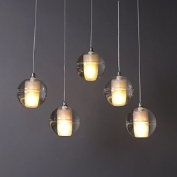 All Over The Sky Star Bocci Droplight Aurora Borealis Moderne Glazen Kristallen Lamp
