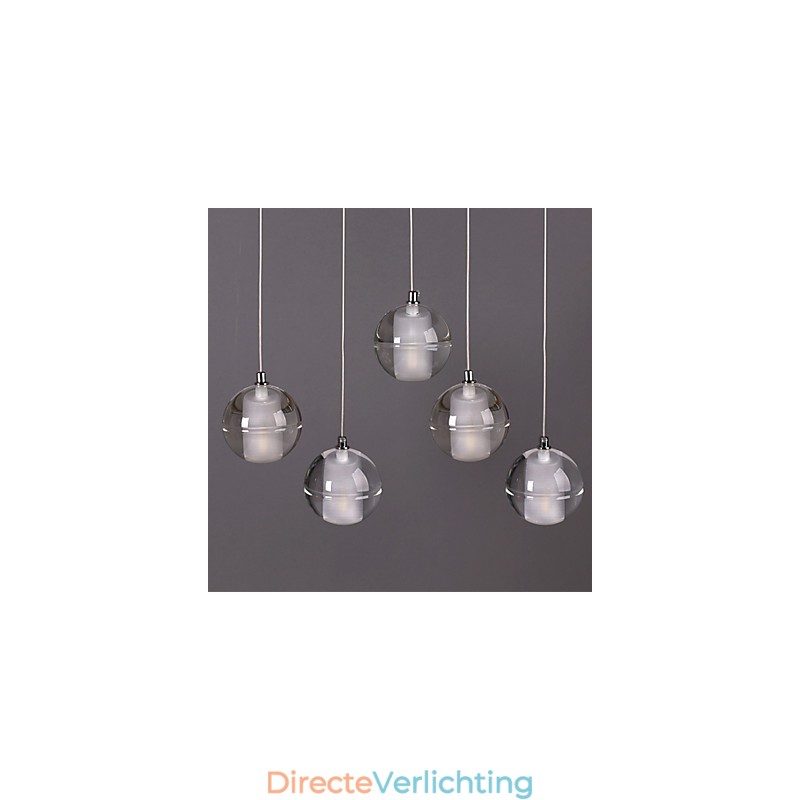 All Over The Sky Star Bocci Droplight Aurora Borealis Moderne Glazen Kristallen Lamp