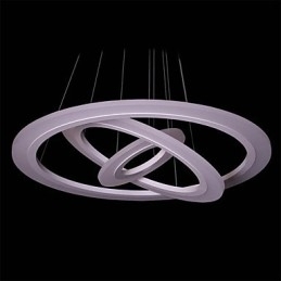 75 Watt moderne, eigentijdse schilderij acryl hanglamp