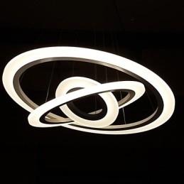 75 Watt moderne, eigentijdse schilderij acryl hanglamp