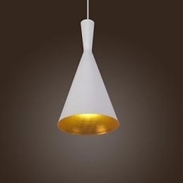 Moderne, eigentijdse retro landelijke schilderij metalen hanglamp