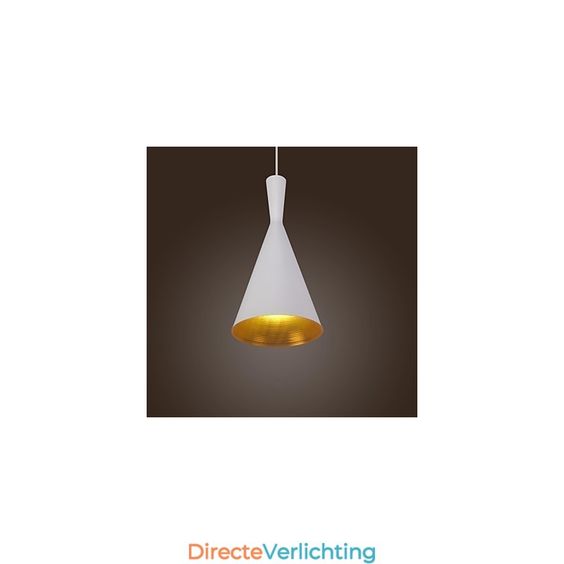 Moderne, eigentijdse retro landelijke schilderij metalen hanglamp