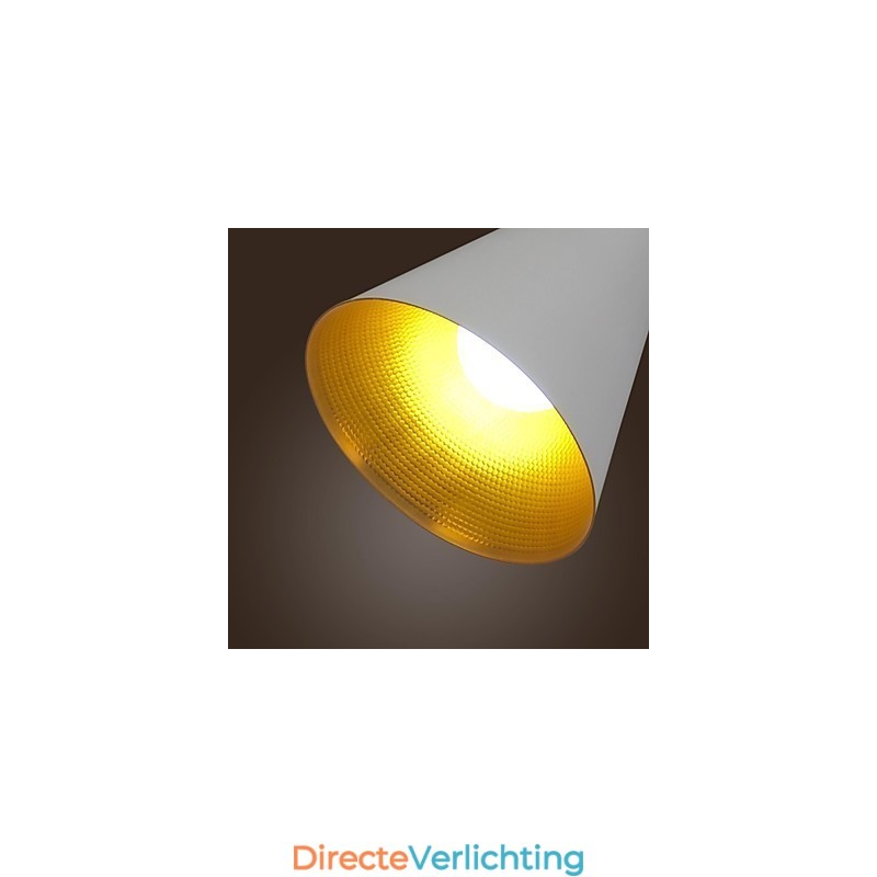Moderne, eigentijdse retro landelijke schilderij metalen hanglamp