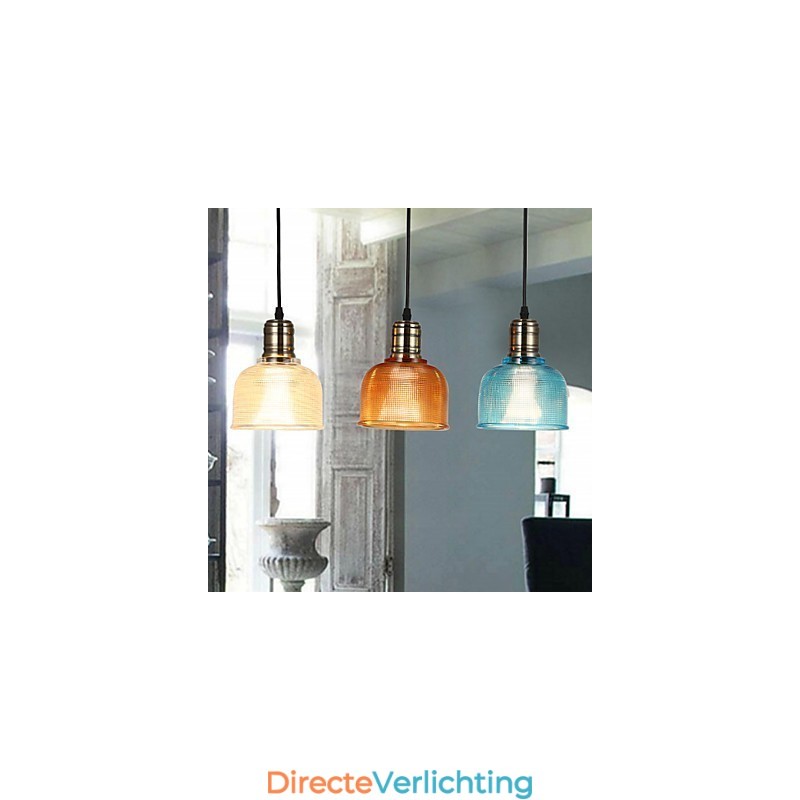 Nordic Small Droplight van glas-in-lood kroonluchter die oude gebruiken herstelt