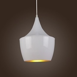 Moderne, eigentijdse retro landelijke schilderij metalen hanglamp